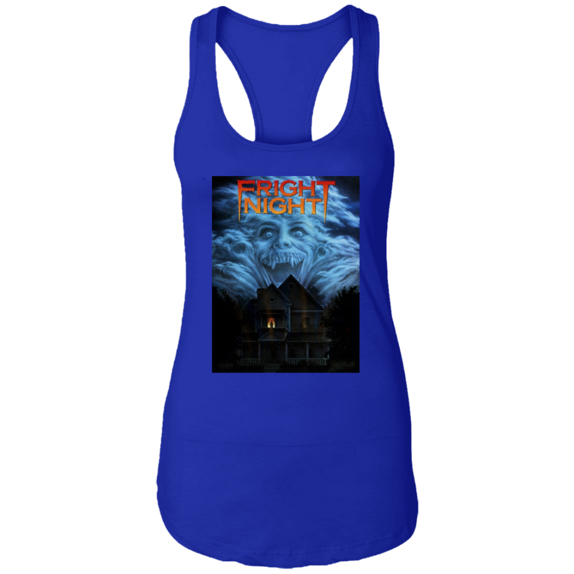 "FRIGHT NIGHT" Ladies Ideal Racerback Tank