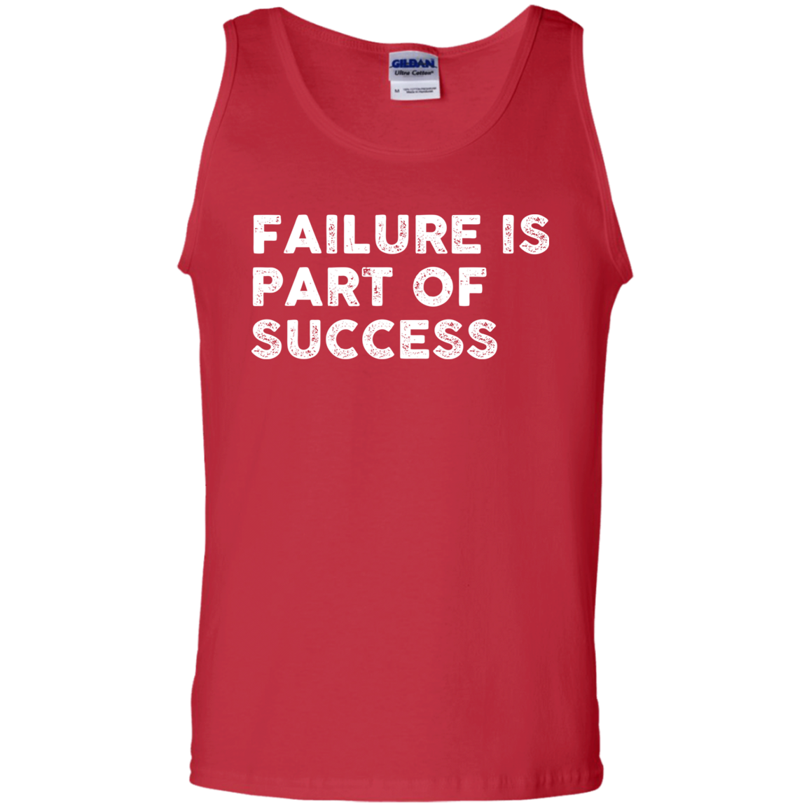 "FAILURE IS" 100% Cotton Tank Top