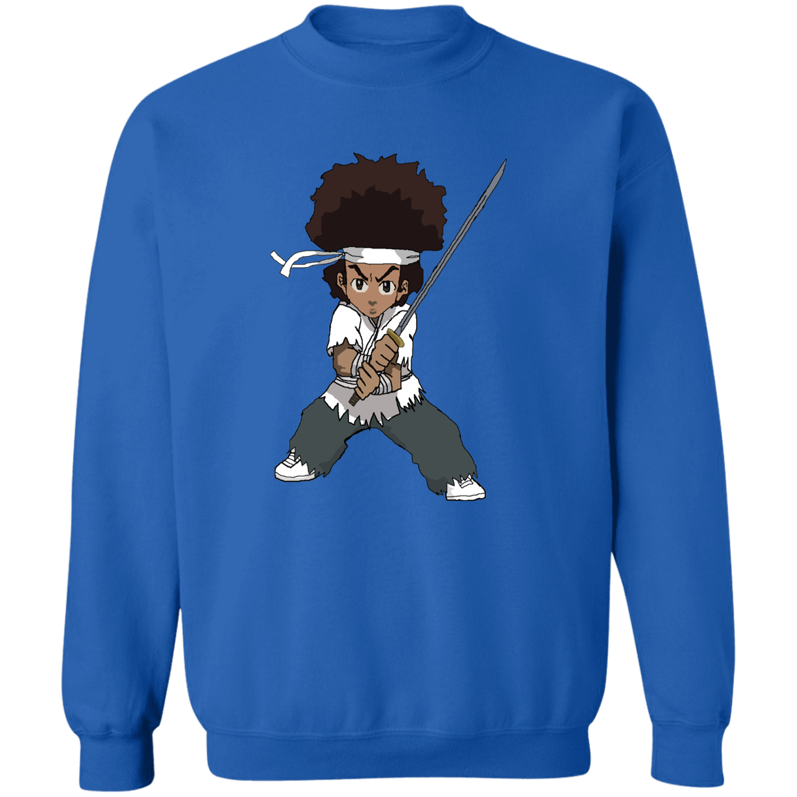 "FREEMAN SAMURAI" Crewneck Pullover Sweatshirt