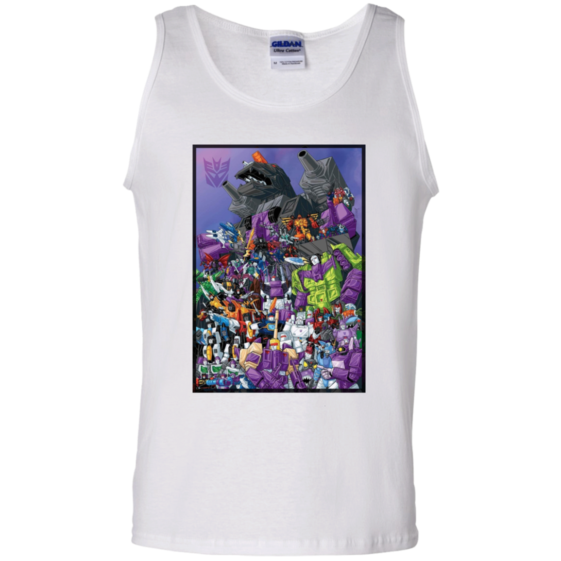 "DECEPTICONS UNITE" 100% Cotton Tank Top