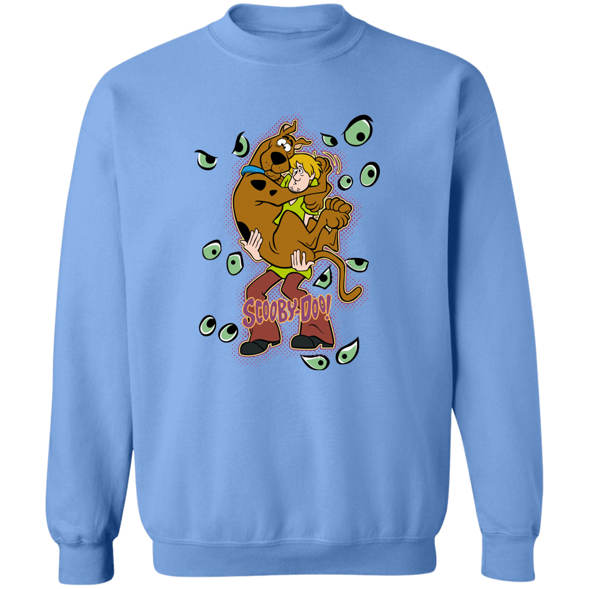 "SCOOBY-DOO" Crewneck Pullover Sweatshirt