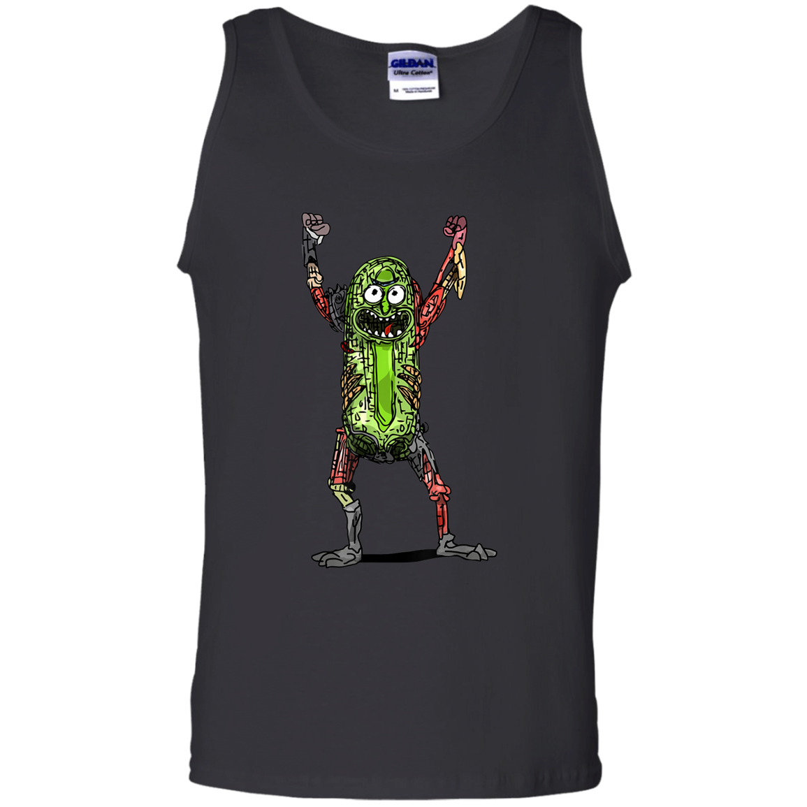 "PICKLE RICK" 100% Cotton Tank Top