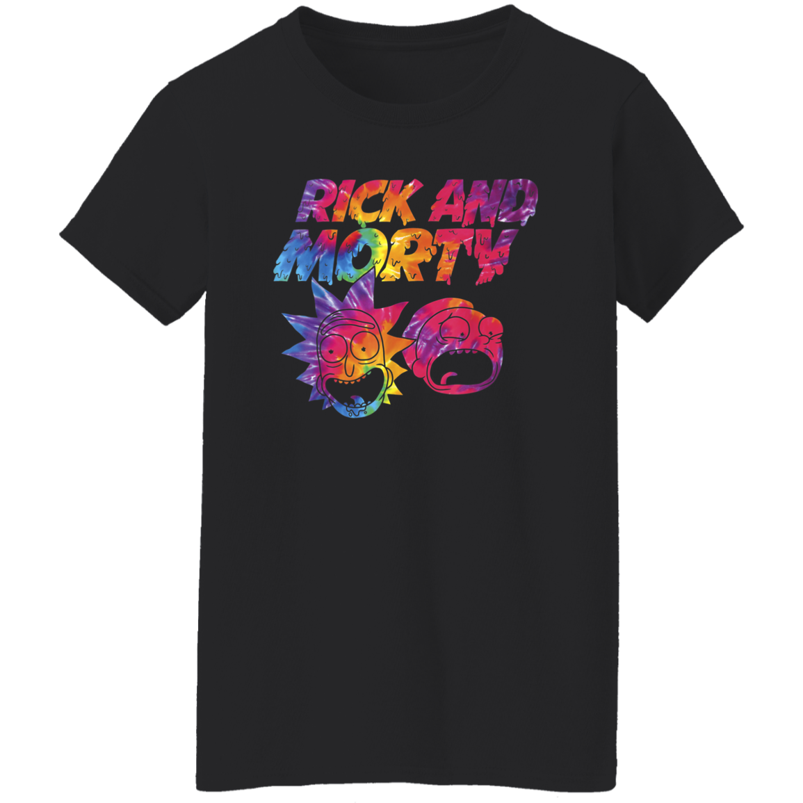 "ACID TRIP RICK AND MORTY" Ladies' 5.3 oz. T-Shirt