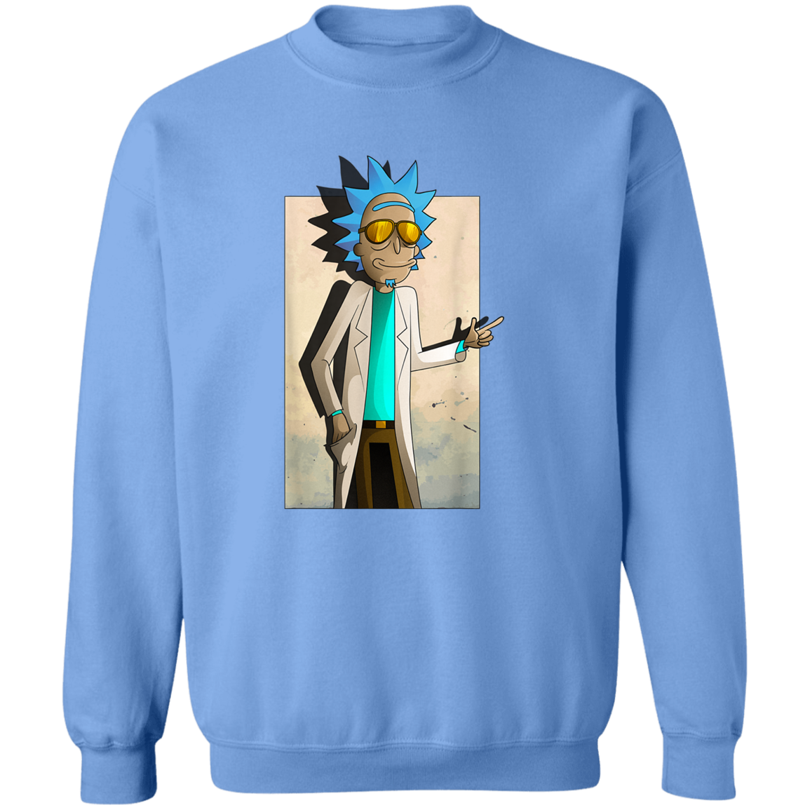 "COOL RICK" Crewneck Pullover Sweatshirt