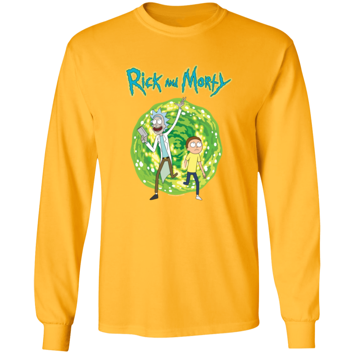 "RICK AND MORTY" LS Ultra Cotton T-Shirt