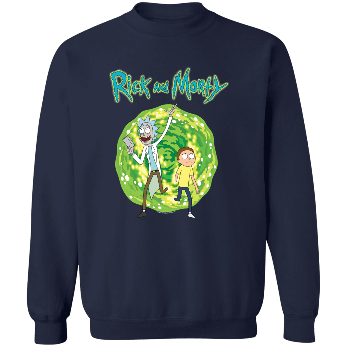 "RICK AND MORTY" Crewneck Pullover Sweatshirt