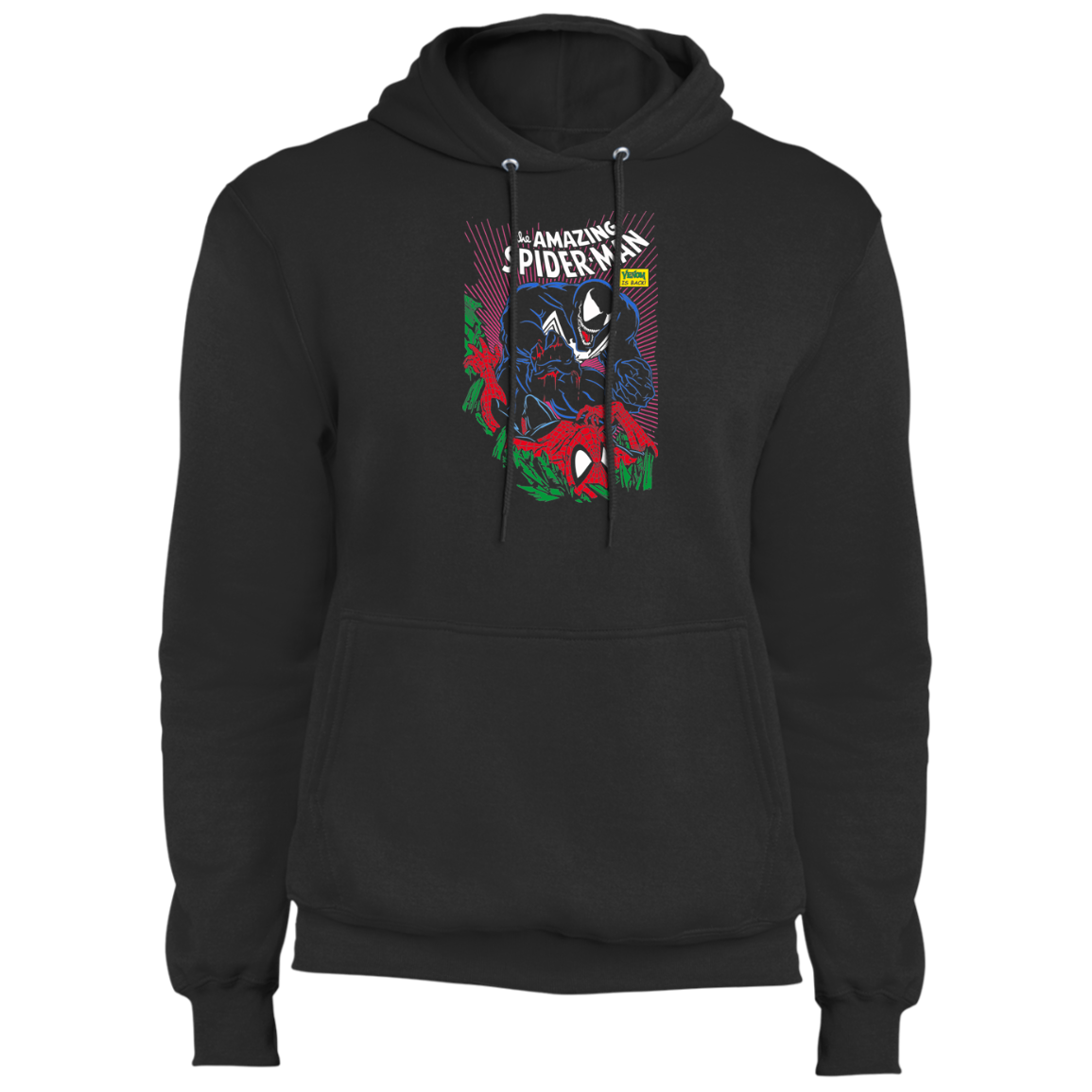 "VENOM IS BACK" Core Fleece Pullover Hoodie