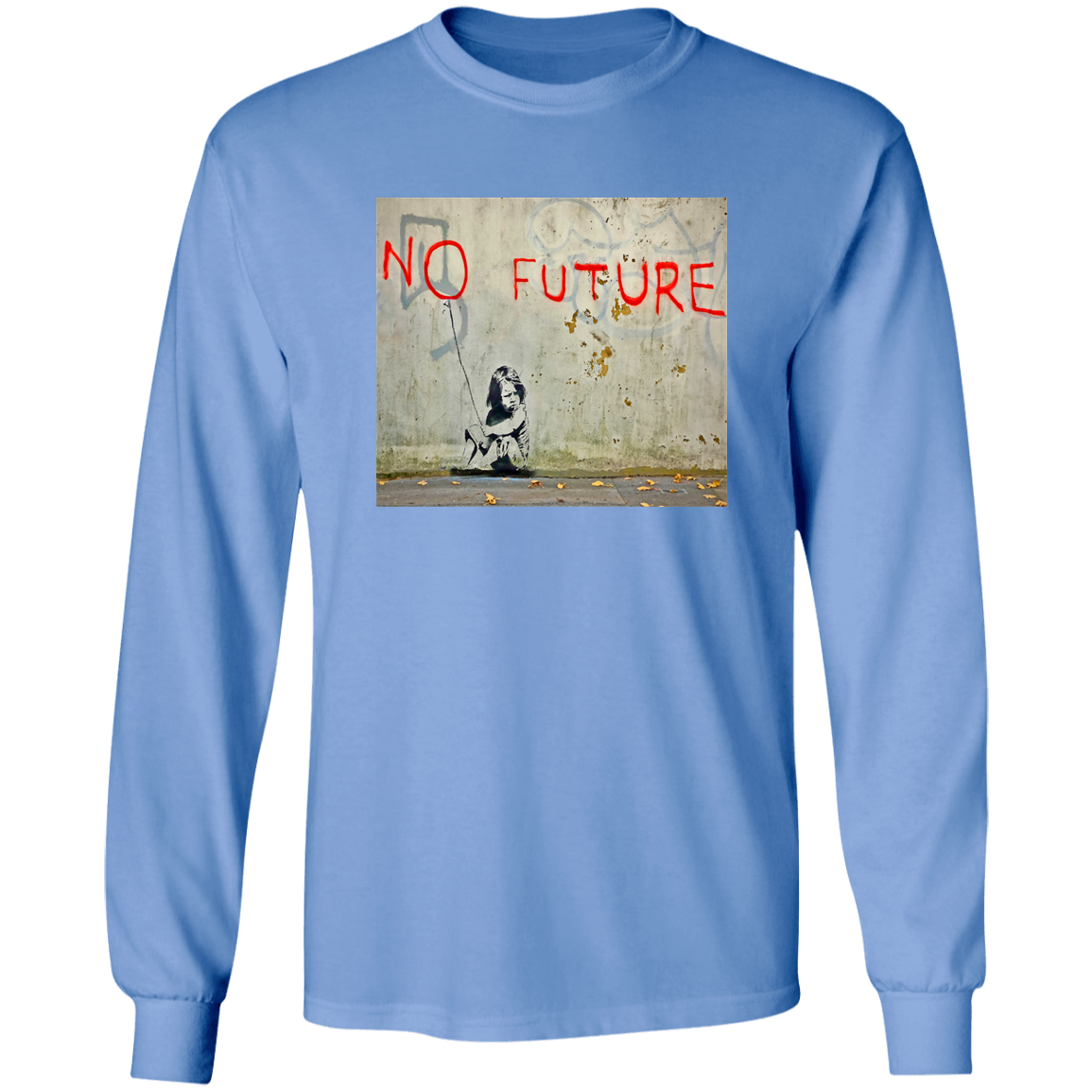 "NO FUTURE" LS Ultra Cotton T-Shirt