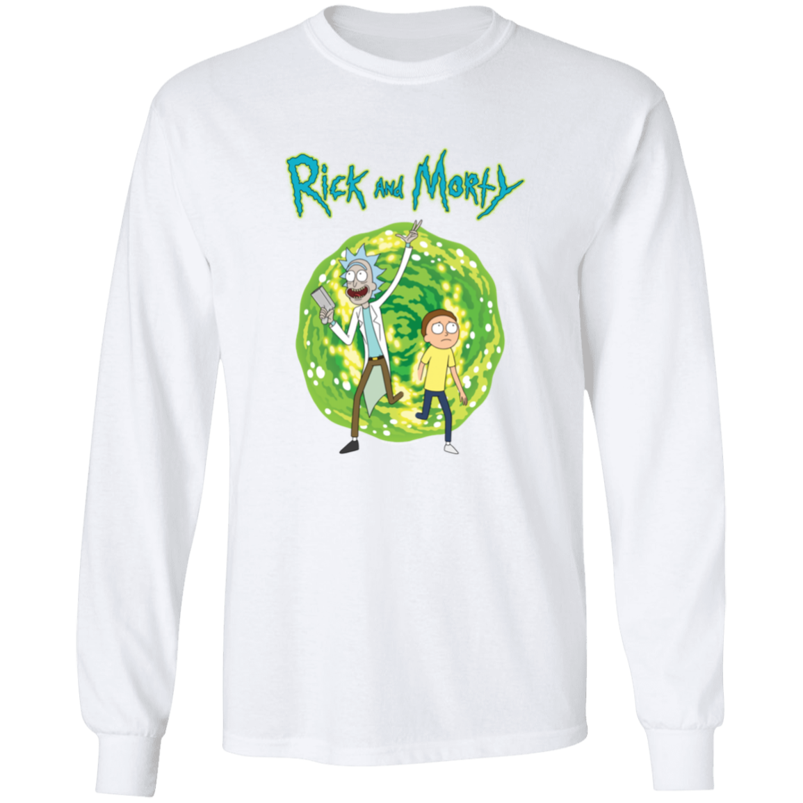 "RICK AND MORTY" LS Ultra Cotton T-Shirt