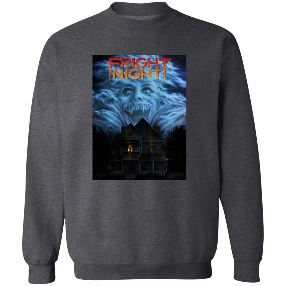 "FRIGHT NIGHT" Crewneck Pullover Sweatshirt