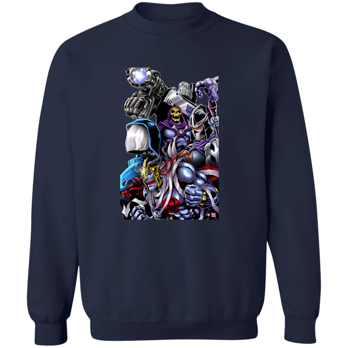 "80's EVIL" Crewneck Pullover Sweatshirt