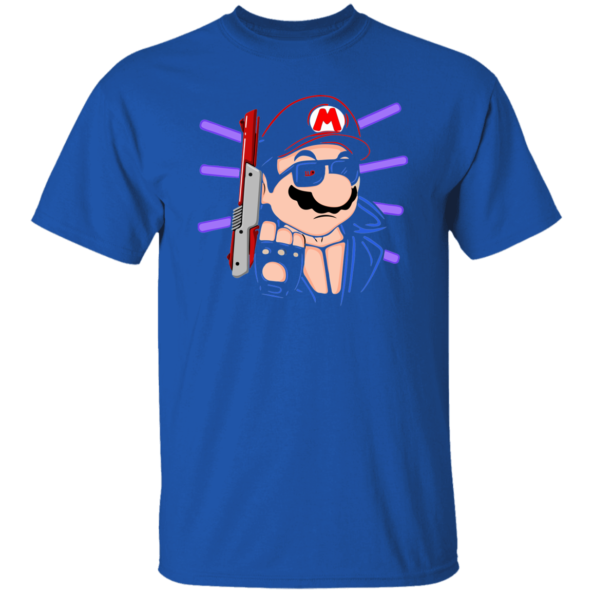 "MARIO TERMINATOR" 5.3 oz. T-Shirt