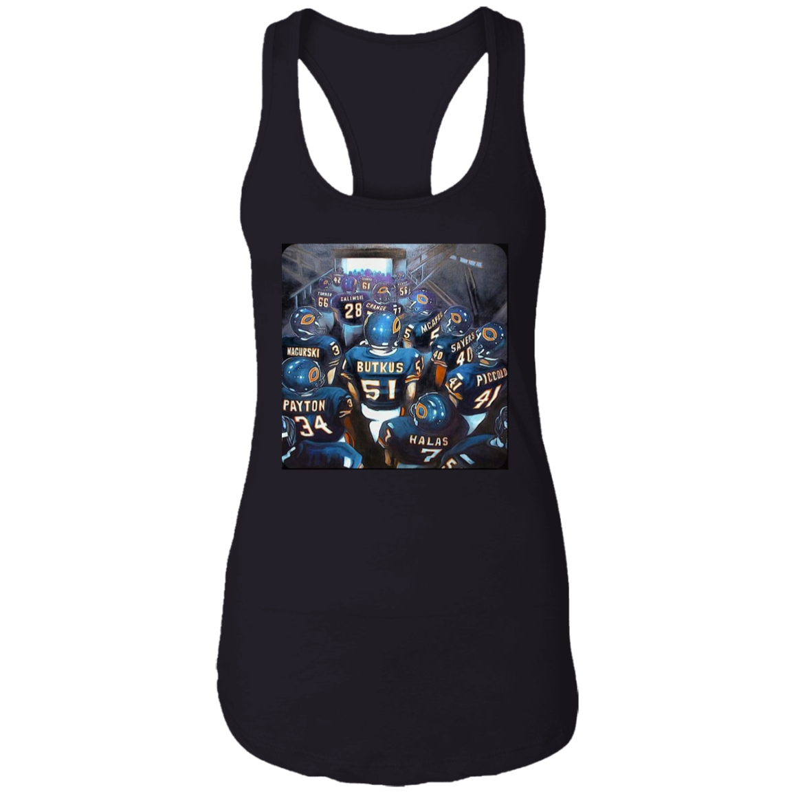 "MONSTERS OF THE MIDWAY" Ladies Ideal Racerback Tank