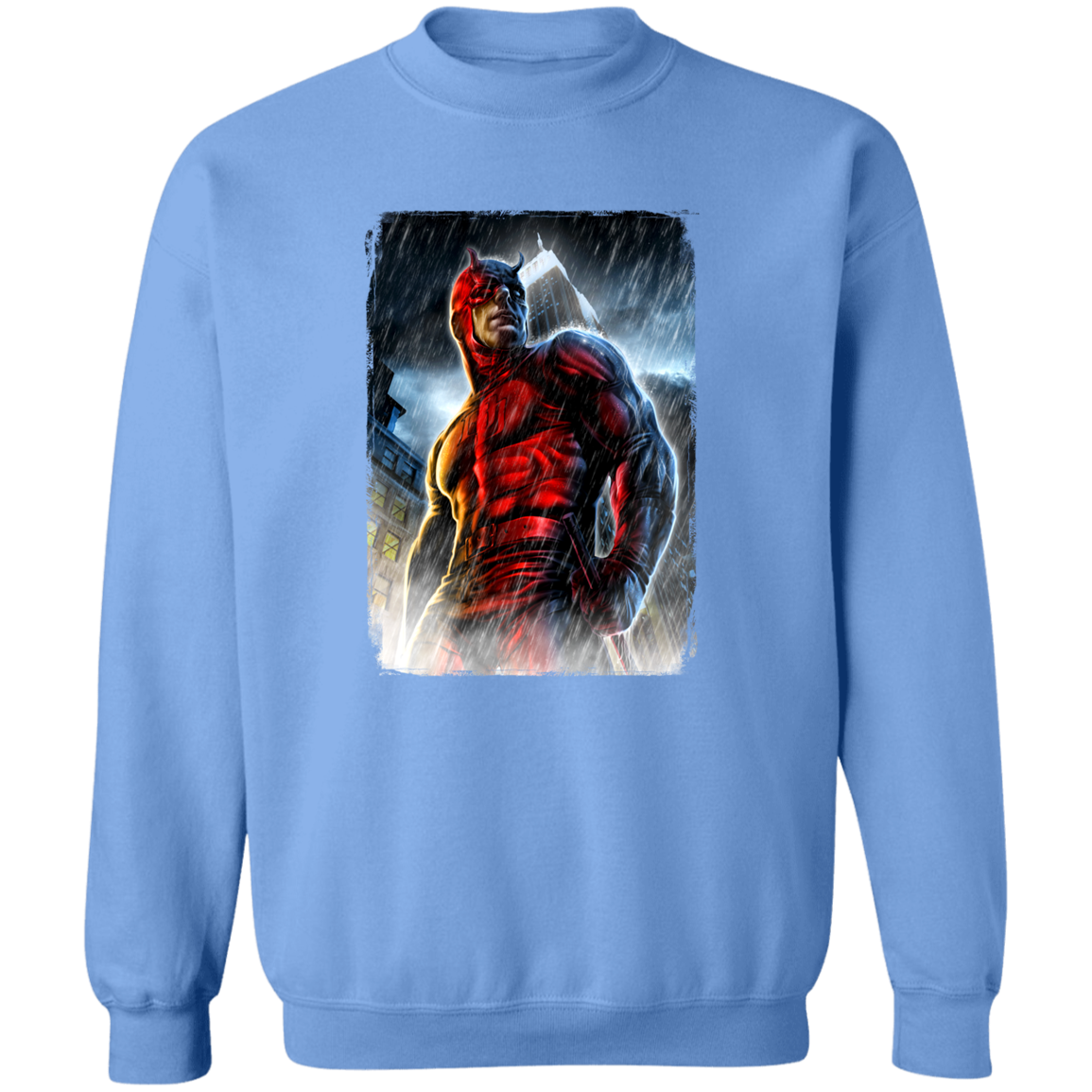 "THE MAN WITHOUT FEAR" Crewneck Pullover Sweatshirt