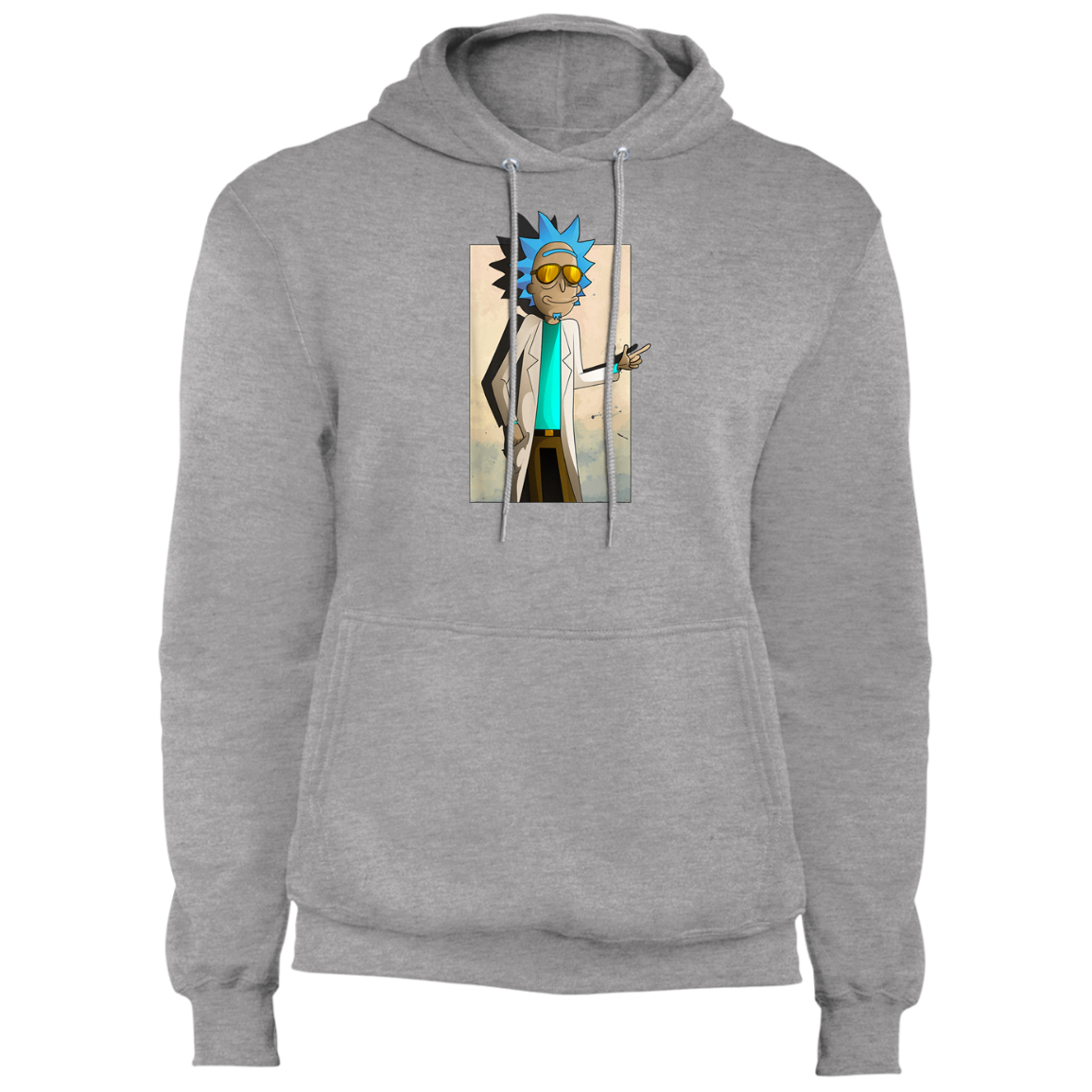 "COOL RICK" Core Fleece Pullover Hoodie