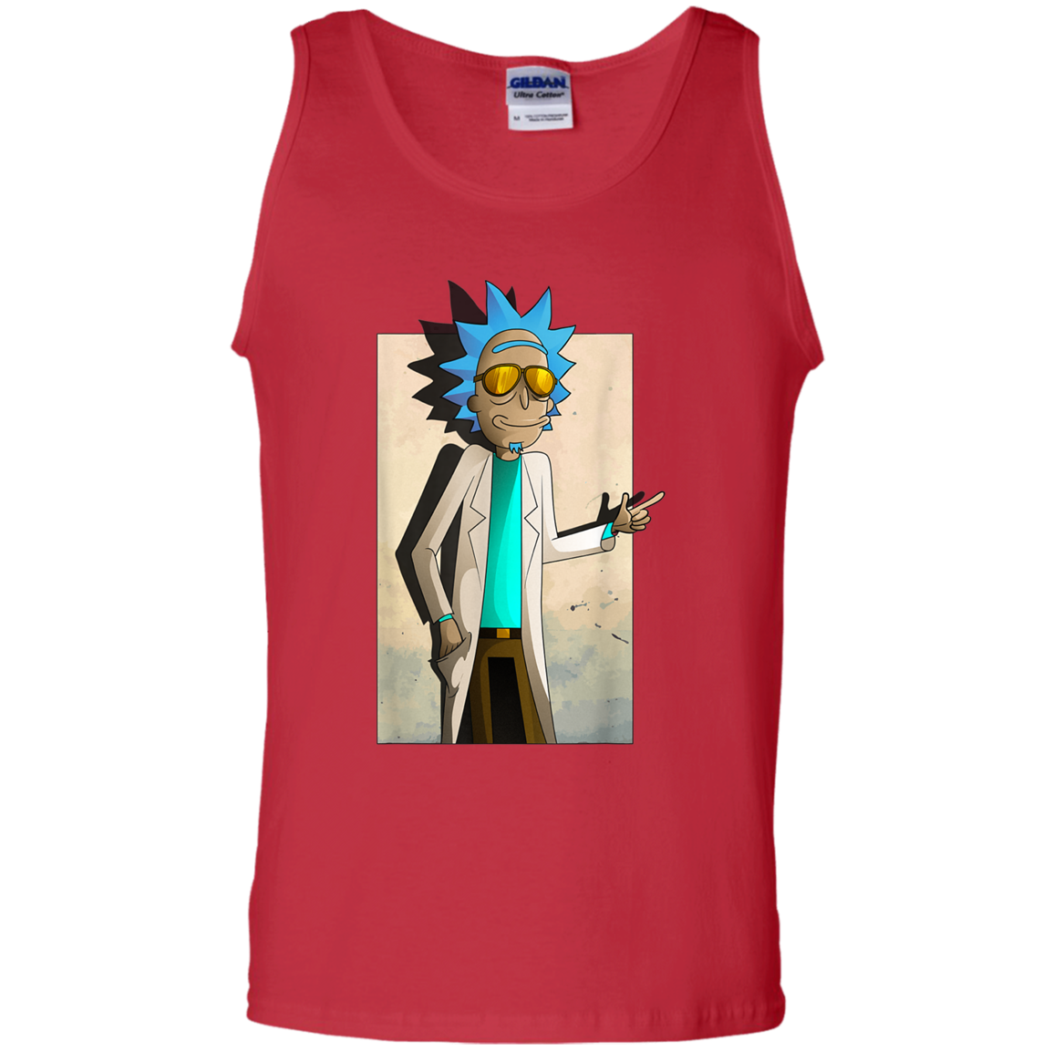 "COOL RICK" 100% Cotton Tank Top