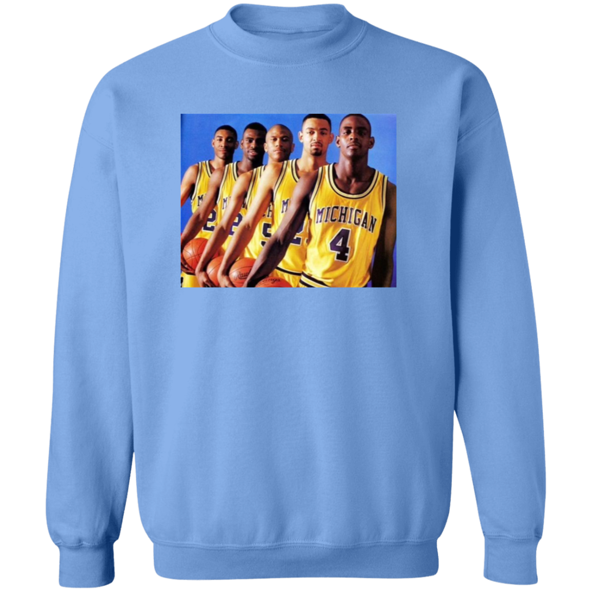 "FABFIVE" Crewneck Pullover Sweatshirt