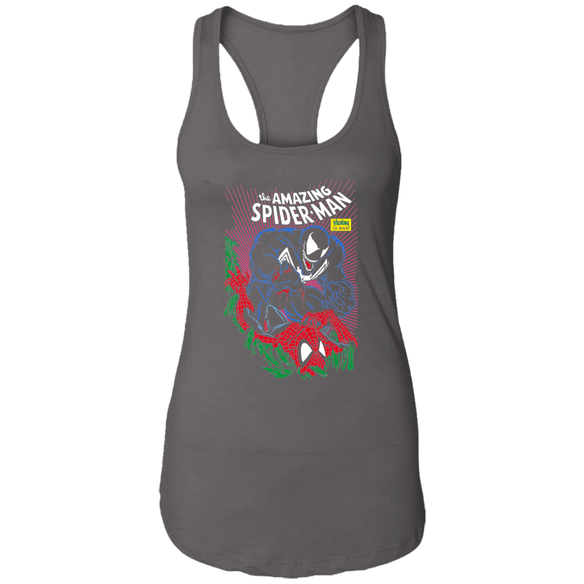 "VENOM IS BACK" Ladies Ideal Racerback Tank