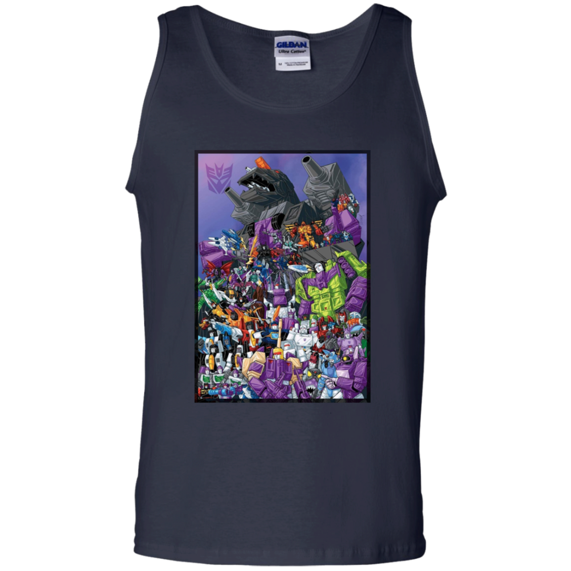 "DECEPTICONS UNITE" 100% Cotton Tank Top