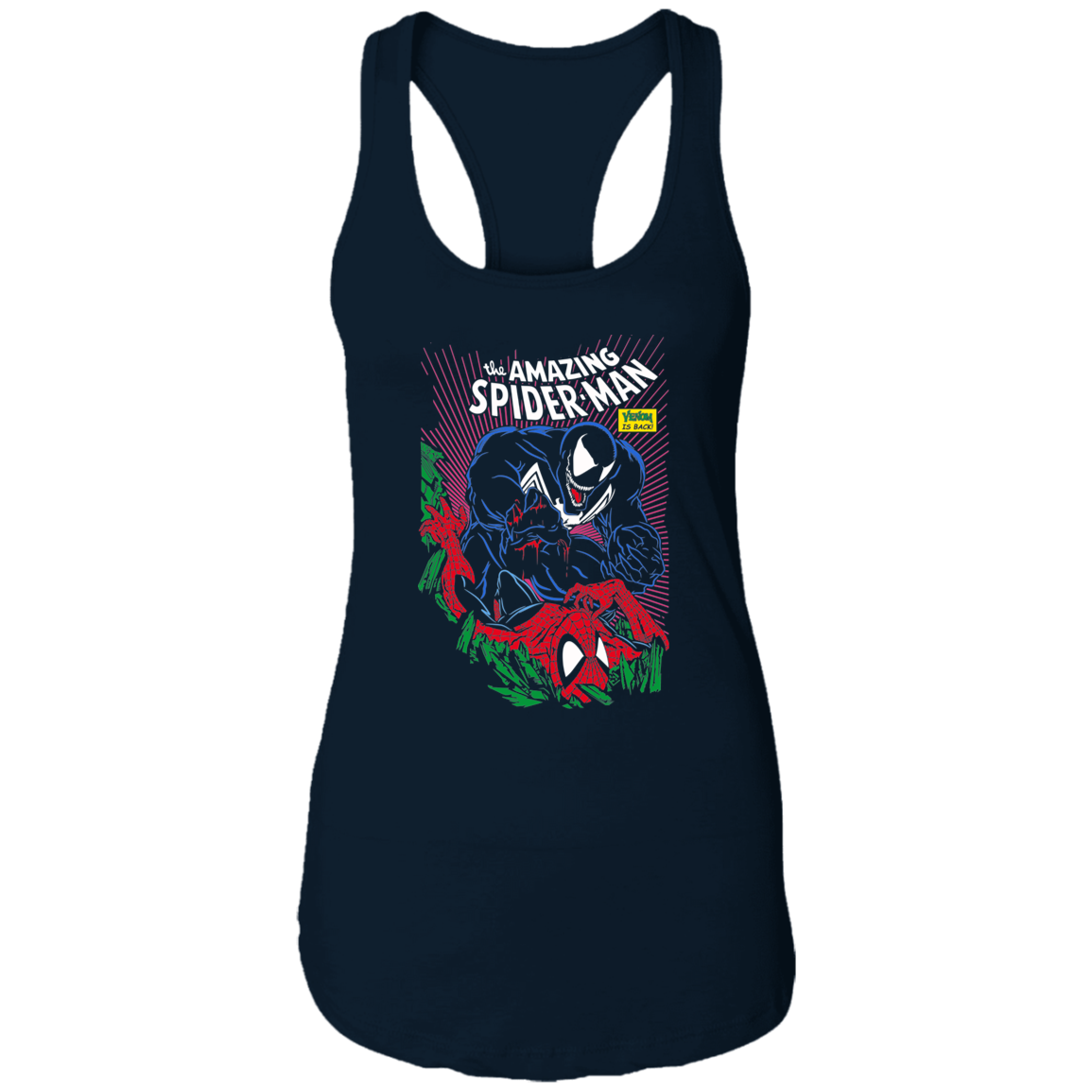 "VENOM IS BACK" Ladies Ideal Racerback Tank