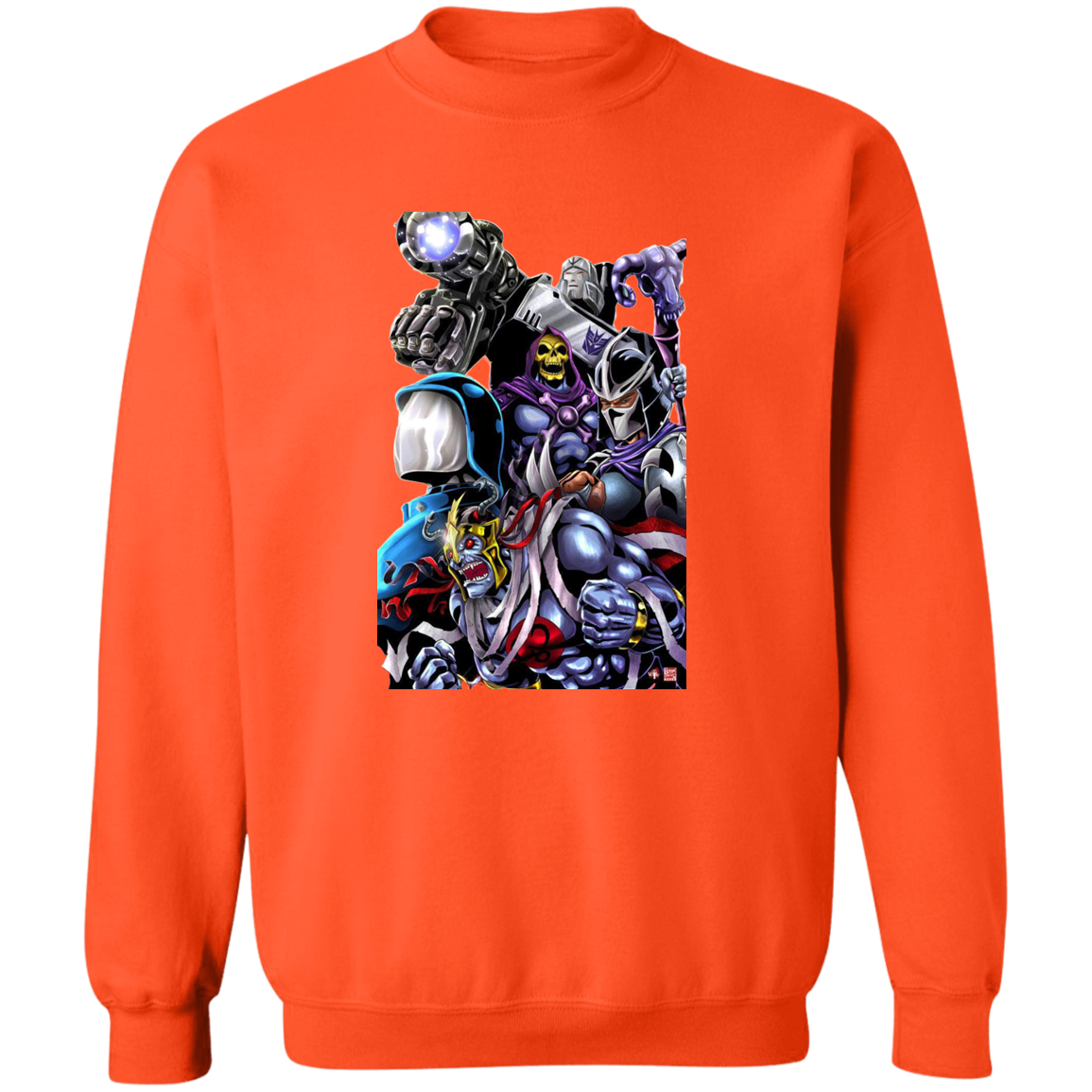 "80's EVIL" Crewneck Pullover Sweatshirt