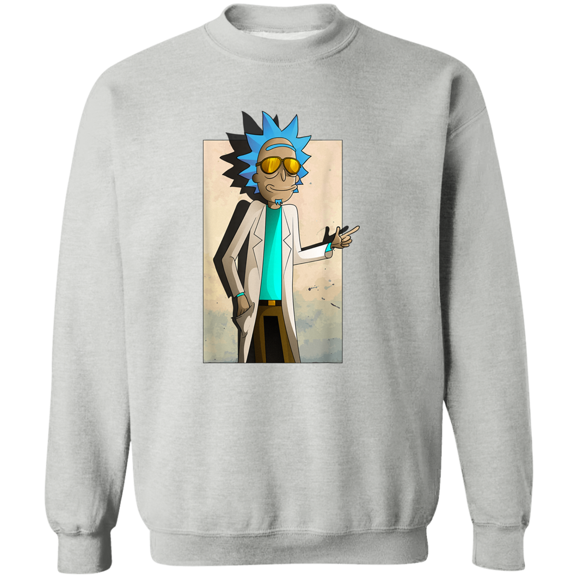 "COOL RICK" Crewneck Pullover Sweatshirt