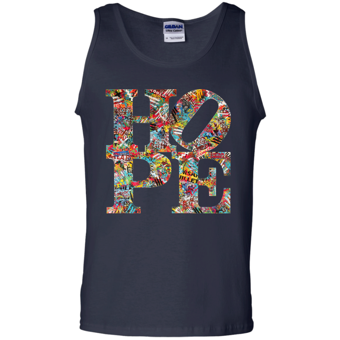 "HOPE" 100% Cotton Tank Top