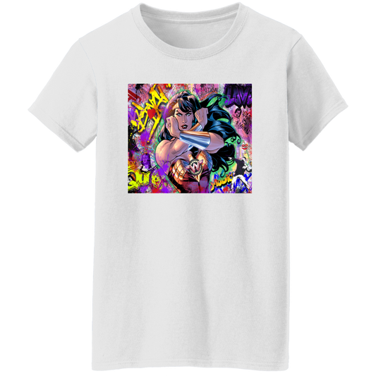 "WONDER WOMAN" Ladies' 5.3 oz. T-Shirt