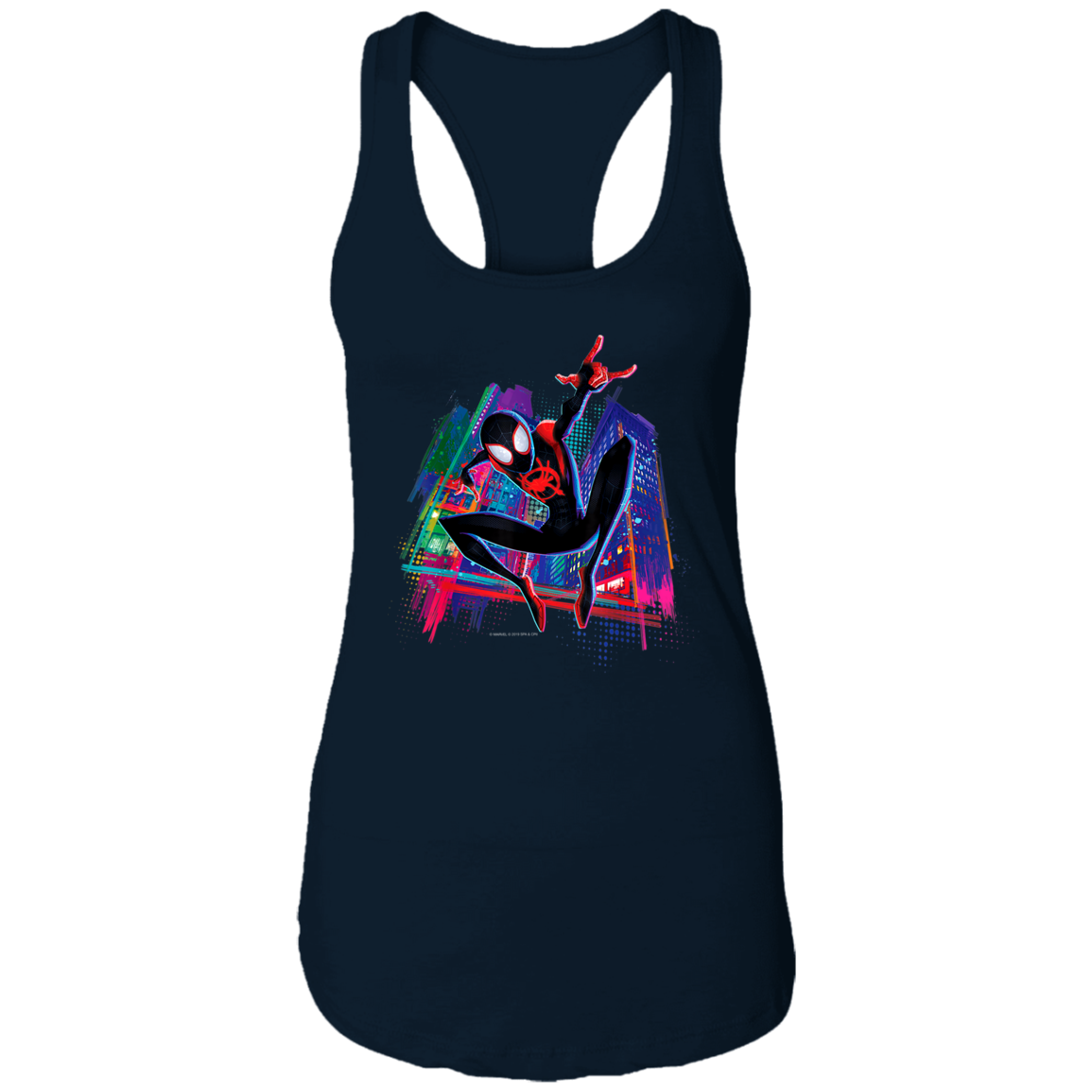 "MILES" Ladies Ideal Racerback Tank