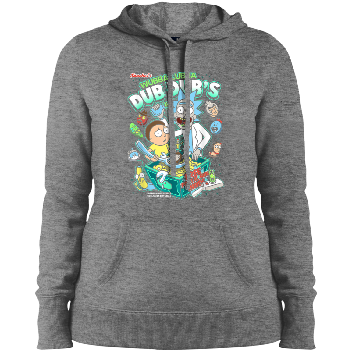 "DUB DUBS CEREAL" Ladies' Pullover Hooded Sweatshirt