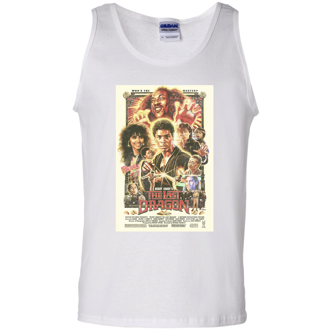 "WHO IS THE MASTER" 100% Cotton Tank Top