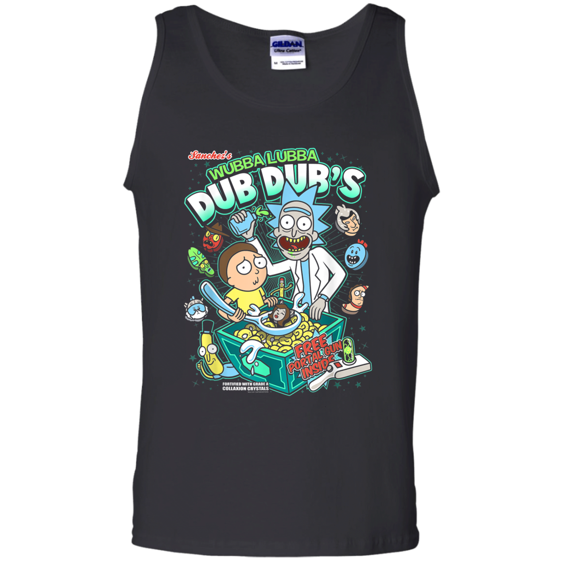 "DUB DUBS CEREAL" 100% Cotton Tank Top