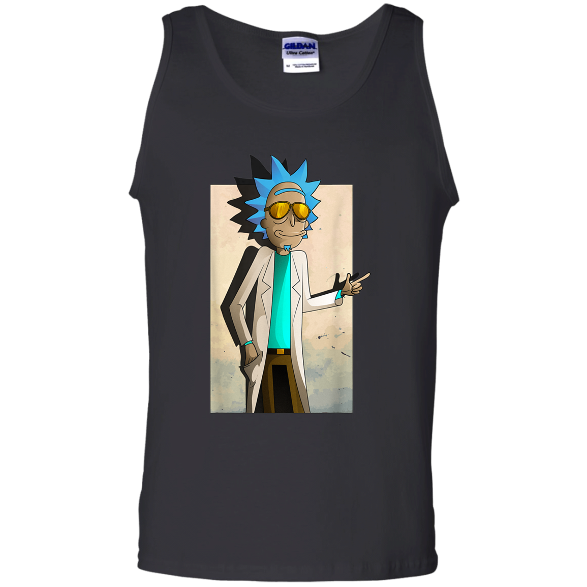 "COOL RICK" 100% Cotton Tank Top