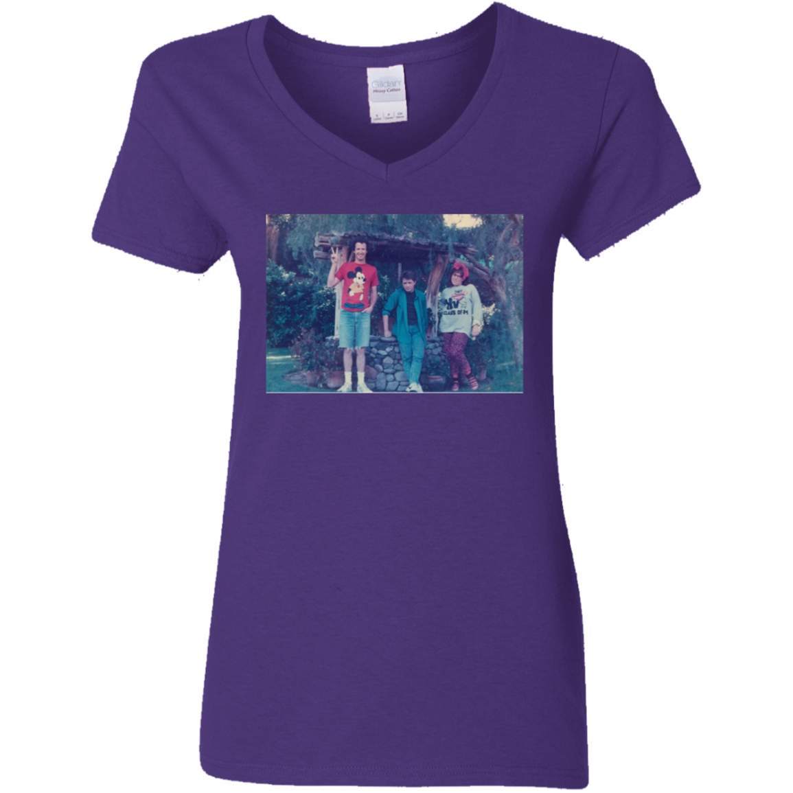 "DO YOU REMEMBER" Ladies' 5.3 oz. V-Neck T-Shirt