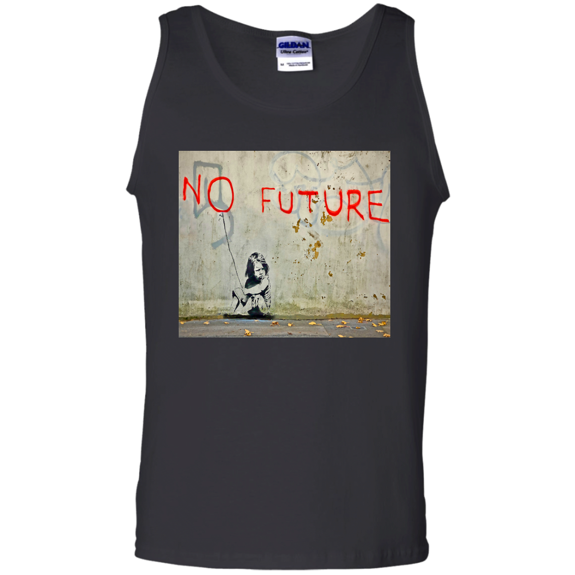 "NO FUTURE" 100% Cotton Tank Top