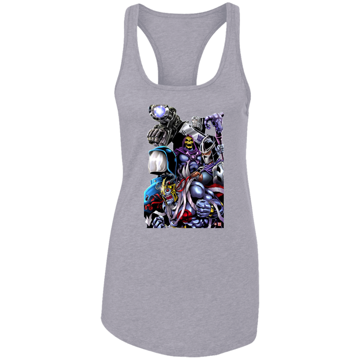 "80's EVIL" Ladies Ideal Racerback Tank