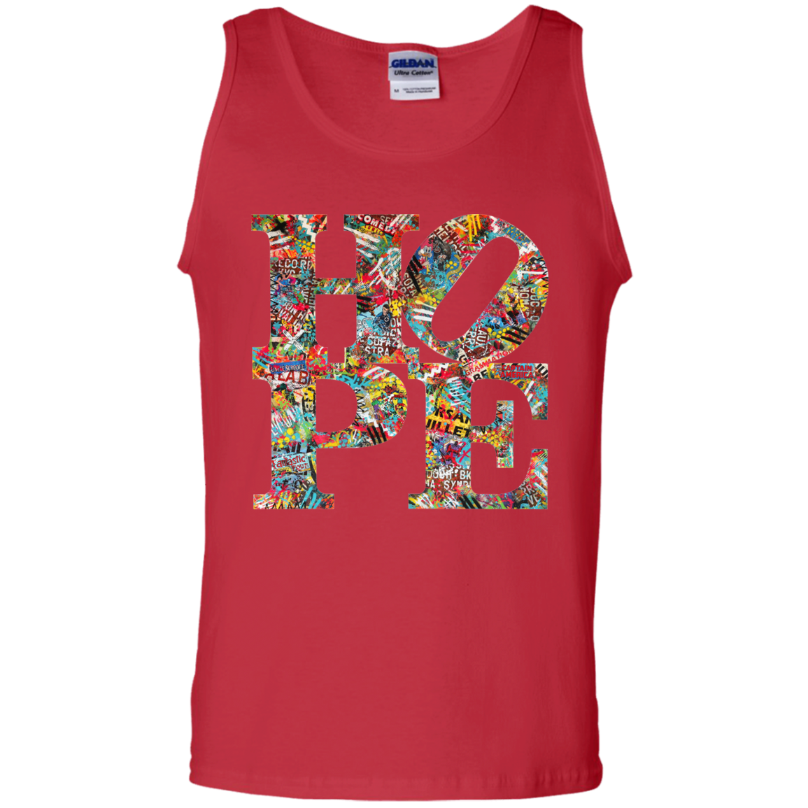 "HOPE" 100% Cotton Tank Top