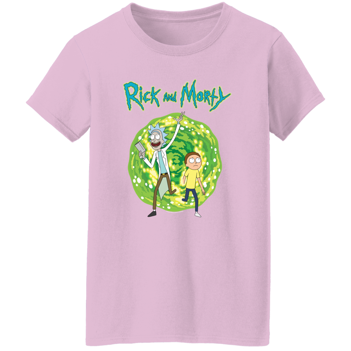 "RICK AND MORTY" Ladies' 5.3 oz. T-Shirt