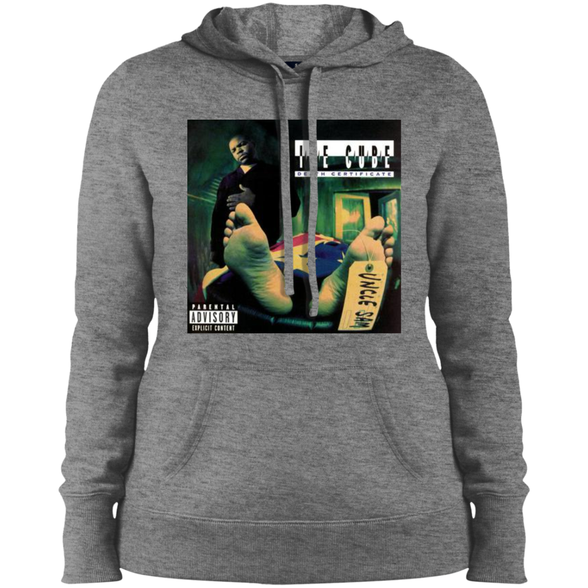 "I.C.D.C." Ladies' Pullover Hooded Sweatshirt