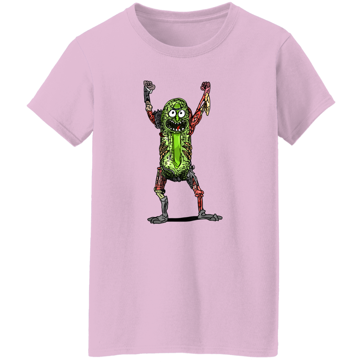 "PICKLE RICK" Ladies' 5.3 oz. T-Shirt