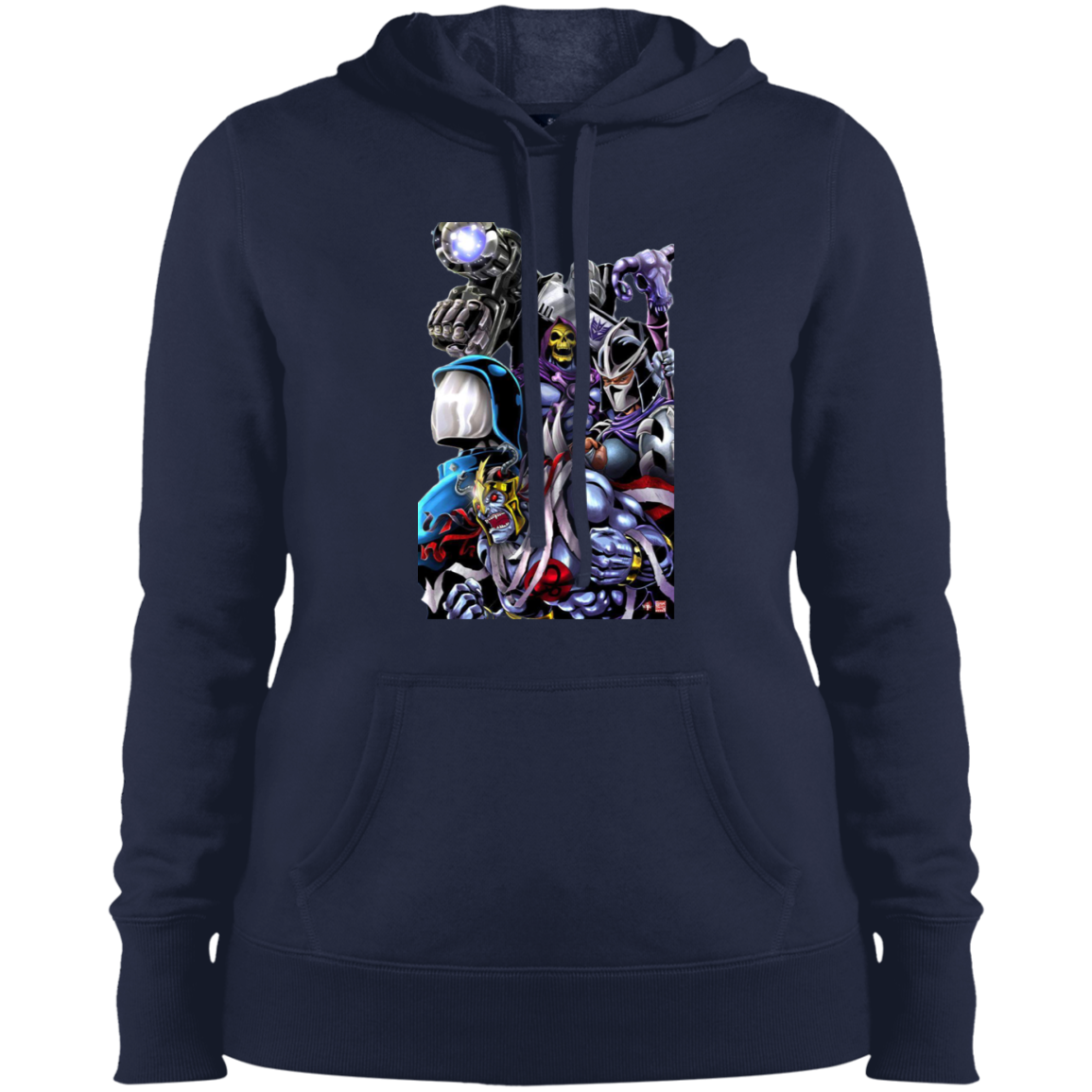 "80's EVIL" Ladies' Pullover Hooded Sweatshirt