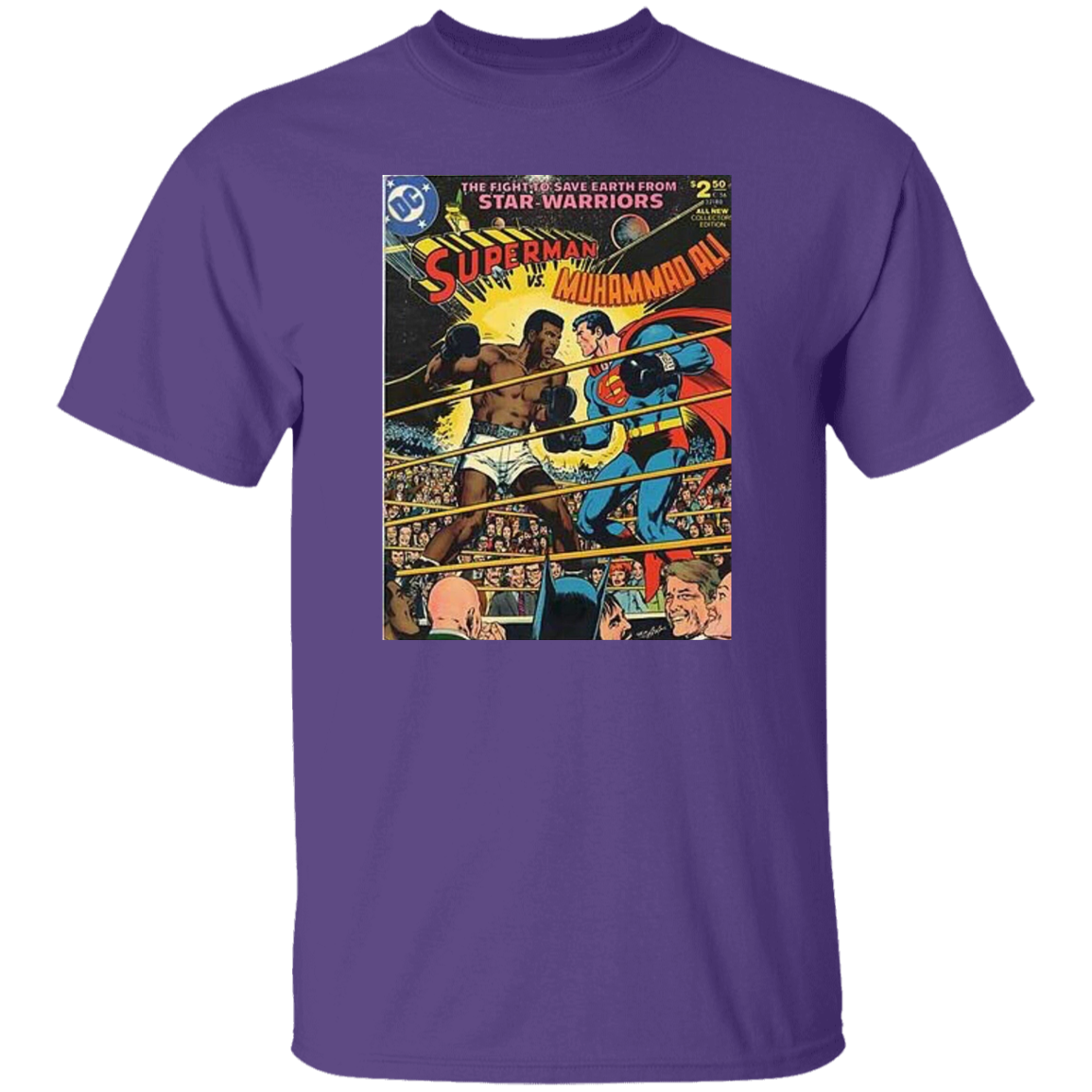 "SUPERMAN VS ALI" 5.3 oz. T-Shirt