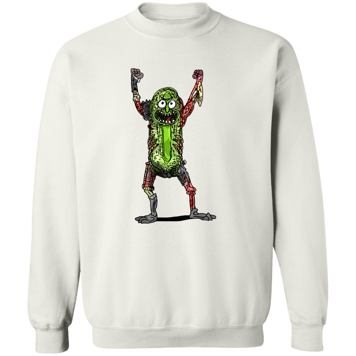 "PICKLE RICK" Crewneck Pullover Sweatshirt