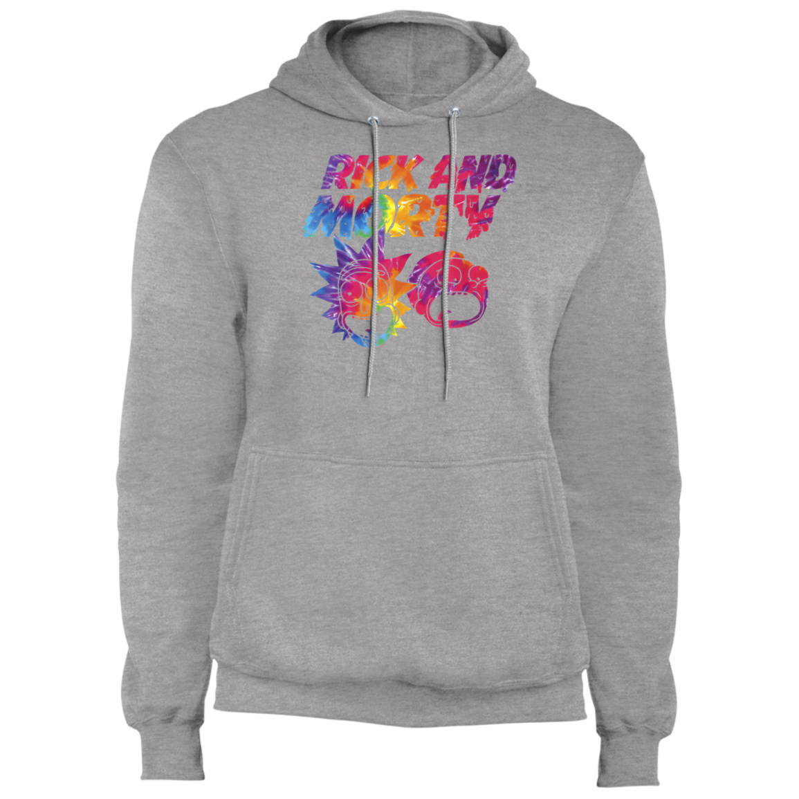 "ACID TRIP RICK AND MORTY" Core Fleece Pullover Hoodie