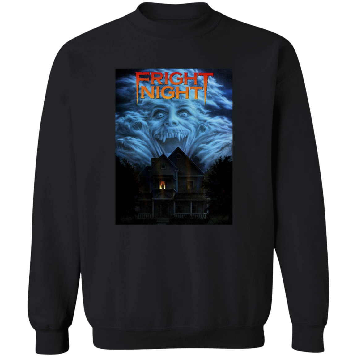 "FRIGHT NIGHT" Crewneck Pullover Sweatshirt