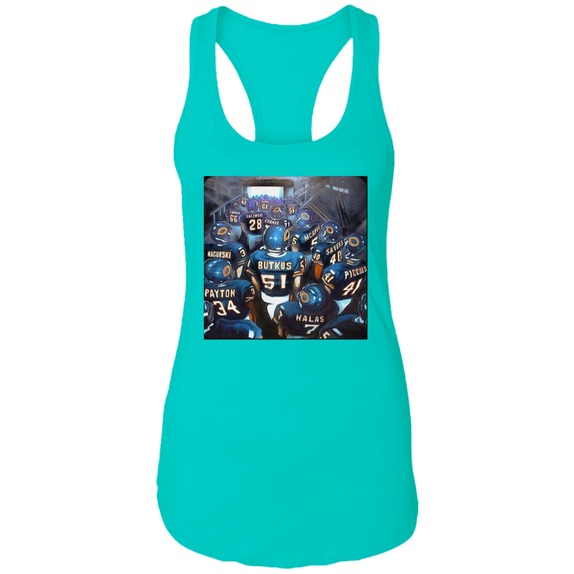 "MONSTERS OF THE MIDWAY" Ladies Ideal Racerback Tank