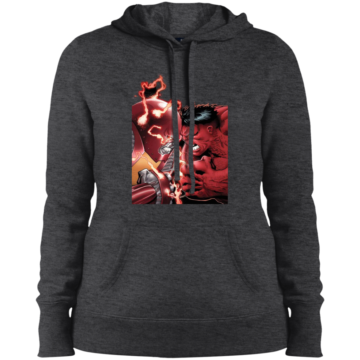 "THE ULTIMATE GRUDGE MATCH" Ladies' Pullover Hooded Sweatshirt