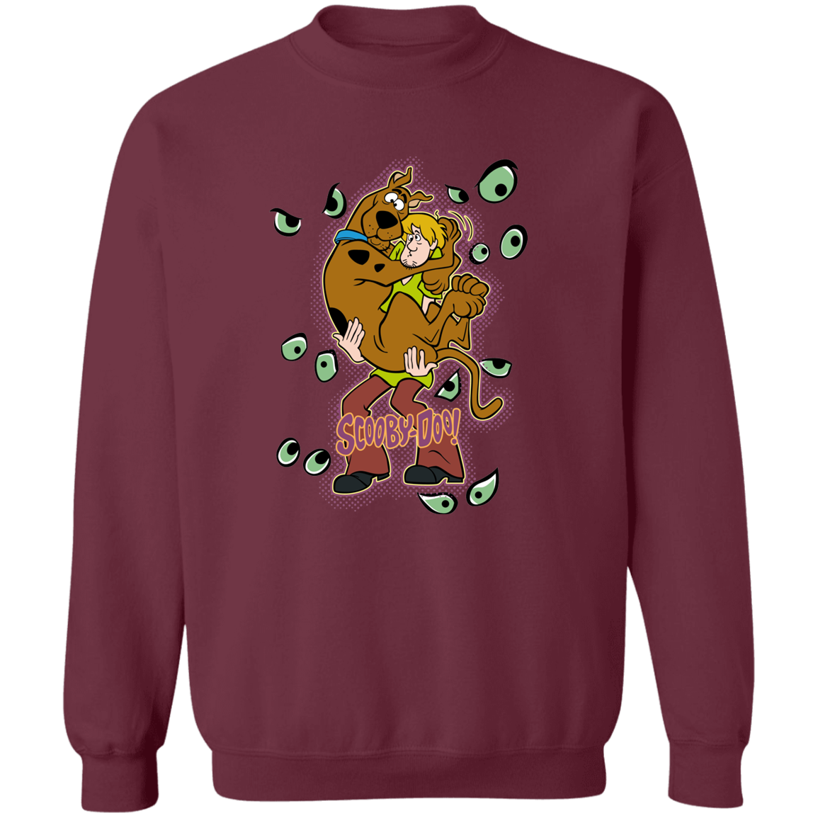 "SCOOBY-DOO" Crewneck Pullover Sweatshirt