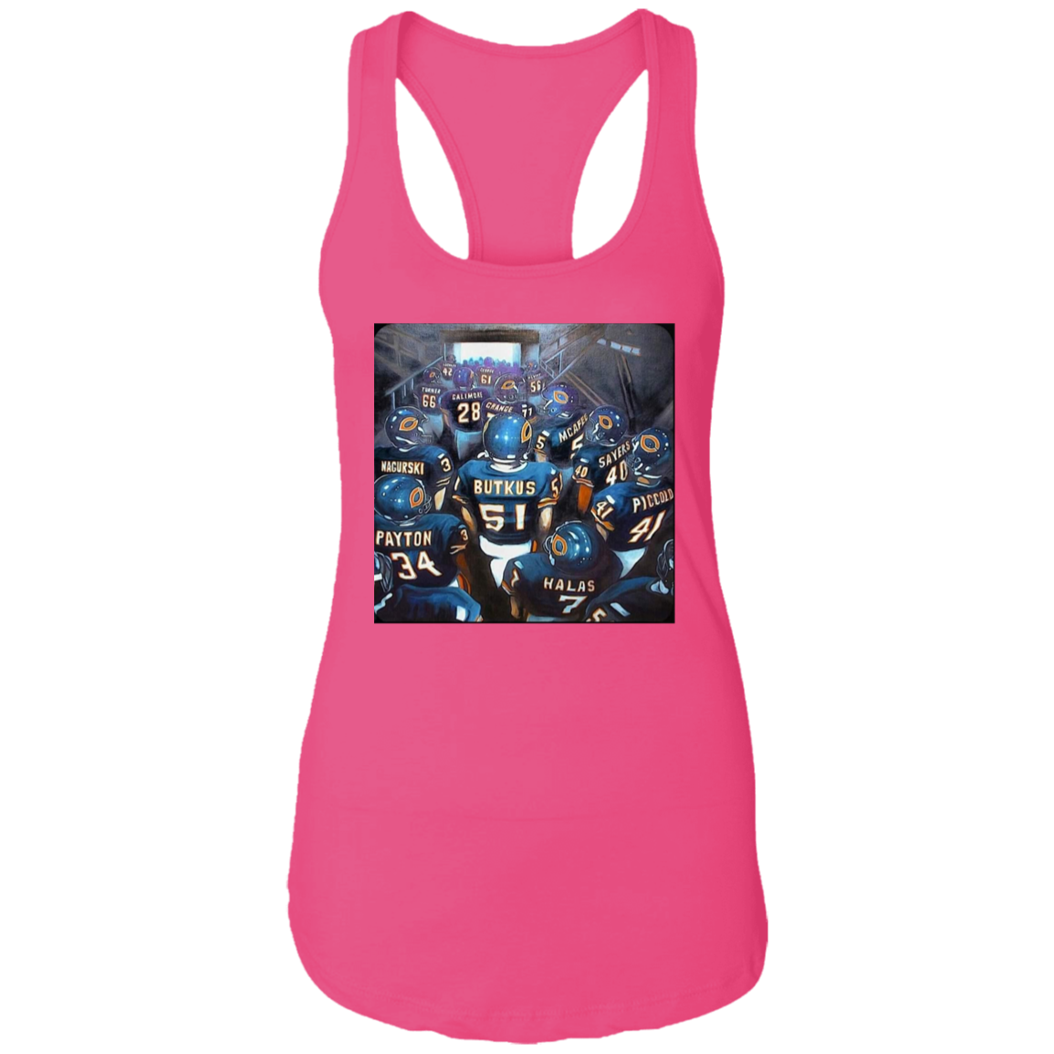 "MONSTERS OF THE MIDWAY" Ladies Ideal Racerback Tank