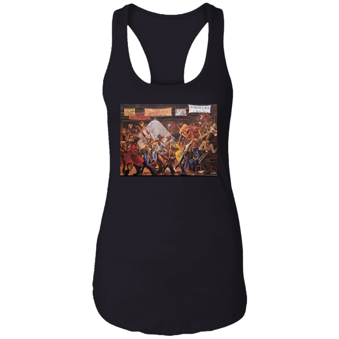 "GOOD TIMES" Ladies Ideal Racerback Tank